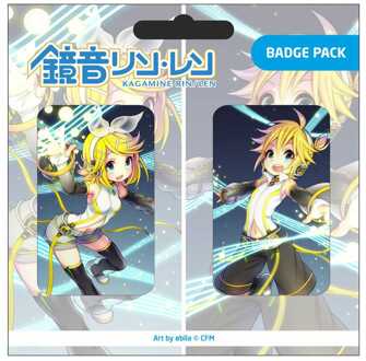 POPbuddies Hatsune Miku Pin Badges 2-Pack Set C