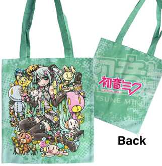 POPbuddies Hatsune Miku Tote Bag Hatsune Miku & Wild Friends