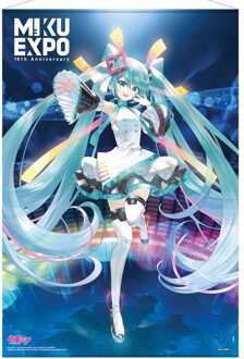 POPbuddies Hatsune Miku Wallscroll Miku Expo 10th Anniversary Limited Edition 61 x 91 cm