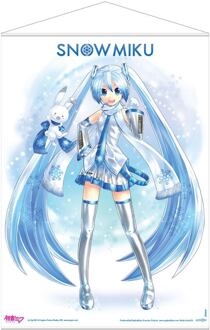 POPbuddies Hatsune Miku Wallscroll Snow Miku 50 x 70 cm
