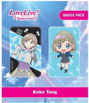 POPbuddies Love Live! Pin Badges 2-Pack Keke Tang
