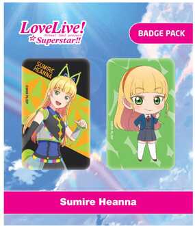 POPbuddies Love Live! Pin Badges 2-Pack Sumire Heanna