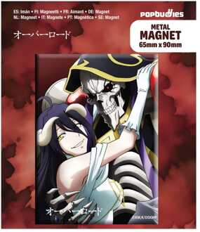 POPbuddies Overlord Fridge Magnet Albedo & Ainz