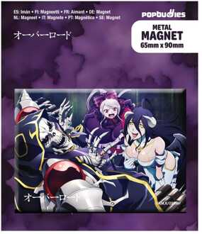 POPbuddies Overlord Fridge Magnet Albedo Having Fun