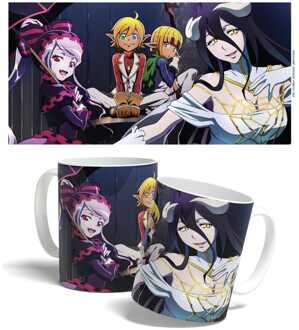 POPbuddies Overlord Mug Albedo, Aura, Mare & Shalltear 325 ml