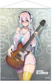 POPbuddies Super Sonico Wallscroll Super Sonico with Guitar 50 x 70 cm