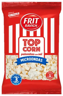 Popcorn with microwave salt 90 gr Top Corn