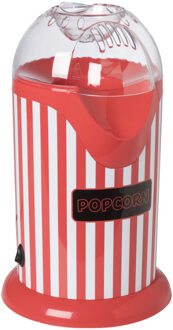 Popcornmachine - rood/wit
