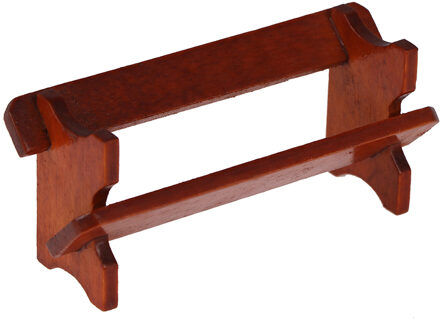 Poppenhuis Miniatuur Meubels Speelgoed 1:12 Boek Plank Houten Ronde Koffie Eettafel Wc Boekenplank Combinatie