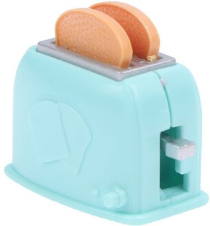 Poppenhuis Simulatie Mini Broodrooster Miniatuur Speelgoed Model Keuken Scene Decoratie