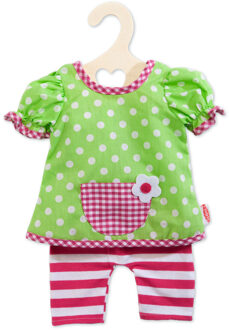 Poppenkleding Jurk Met Leggings 28-35 Cm Multikleur