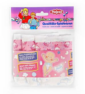 Poppenluiers 3 Stuks Voor Poppen Van 28-35 Cm Wit