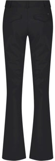 Poppy flared Zwart - S