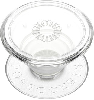 POPSOCKETS PopGrip - Afneembaar - Clear Transparant - One size