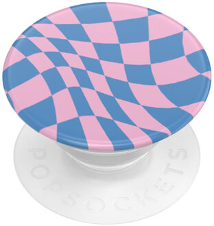POPSOCKETS PopGrip - Afneembaar - Wavy Checker Meerkleurig - One size