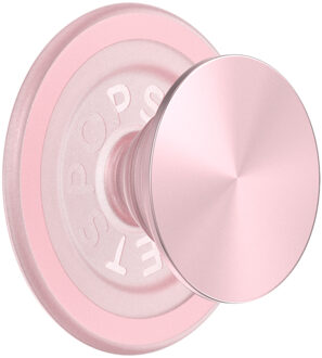 POPSOCKETS PopGrip MagSafe Round - Aluminum Dusty Rose Roze - One size