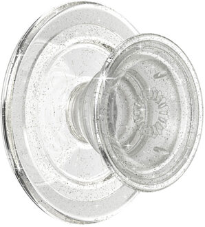 POPSOCKETS PopGrip MagSafe Round - Clear Glitter Transparant - One size