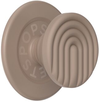 POPSOCKETS PopGrip MagSafe Round - Curves Latte Bruin - One size