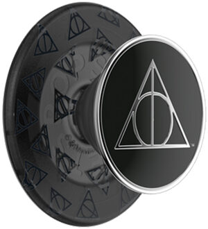 POPSOCKETS PopGrip MagSafe Round - Enamel Deathly Hallows Zwart - One size