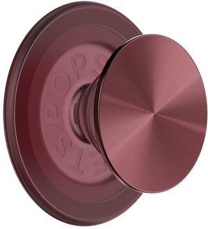 POPSOCKETS PopGrip MagSafe Round - Radial Oxblood Rood - One size