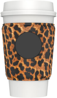 POPSOCKETS PopThirst Cup Sleeve - Leopard Prowl Bruin - One size