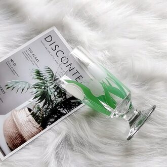 Populaire 4 Stijlen Kleine Bekers Witte Bloem Tulp Wijnglas Rode Bloem Gouden Mond Whisky Dessert Cup Ins Drinken set S1