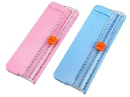 Populaire A4/A5 Precisie Papier Foto Trimmers Cutter Scrapbook Trimmer Lichtgewicht Papier Trimmer Vel Snijden Mat Machine Werk blauw