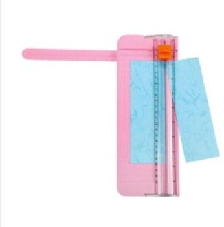 Populaire A4/A5 Precisie Papier Foto Trimmers Cutter Scrapbook Trimmer Lichtgewicht Papier Trimmer Vel Snijden Mat Machine Werk roze