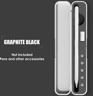 Populaire Draagbare Opbergdoos Voor Apple Potlood Geschikt Voor Ipad Tablet Touch Pen Stylus Beschermhoes Anti-Verloren zwart