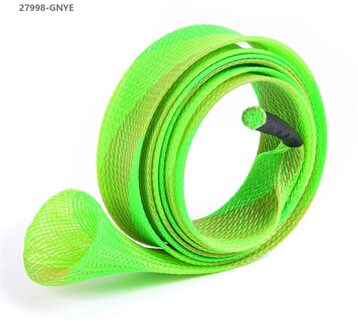 populaire Hengel Zak Protector PET Mesh Buis Telescopische Rod Protector Handtas Vistuig Geel