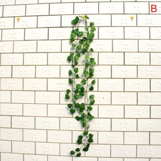 Populaire Home Decor Groene Plant Klimop Kunstbloem Plastic Garland Silk Bladeren Wijnstokken