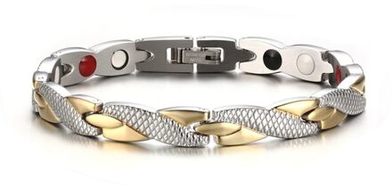 Populaire Magnetische Afslanken Armband Modieuze Sieraden Voor Man Vrouw Link Chain Gewichtsverlies Armband Gezondheid Afslanken Producten Ivoor