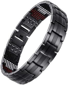 Populaire Magnetische Afslanken Armband Modieuze Sieraden Voor Man Vrouw Link Chain Gewichtsverlies Armband Gezondheid Afslanken Producten zwart