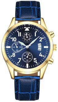 Populaire Mannen Lederen Horloge Met Kalender Functie Plus Lichtgevende Functie Horloge Mannen Mechanische Horloges Horloges Heren