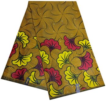 Populaire Pagne Afrikaanse Echte Wax Gegarandeerd Wax Africain Stof 6 Yard/Pcs