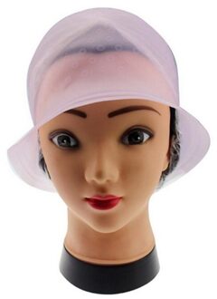 Populaire Professionele Salon Herbruikbare Hair Colouring Highlighting Dye Cap Hoed Haak Frosting paars