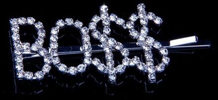 Populaire Wodrs Savage Finesse Iconische Strass Haar Clip Letters Barrette Voor Vrouwen Crystal Bling Brief Haarspelden Haar Sieraden Silver2