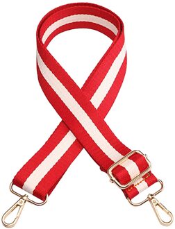 Popularadjustable Schouderriem Brede Tas Riem Etnische Stijl Kleurrijke Handtassen Strepen 75-135 Cm Schouderriem Diy Accessoires F