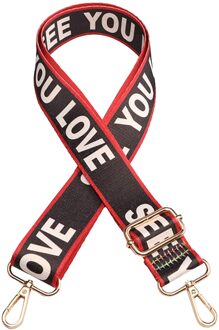 Popularadjustable Schouderriem Brede Tas Riem Etnische Stijl Kleurrijke Handtassen Strepen 75-135 Cm Schouderriem Diy Accessoires