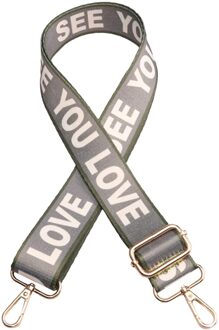 Popularadjustable Schouderriem Brede Tas Riem Etnische Stijl Kleurrijke Handtassen Strepen 75-135 Cm Schouderriem Diy Accessoires