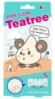 Pore Clear Nose Cleansing Strips - 3 Types Tea Tree