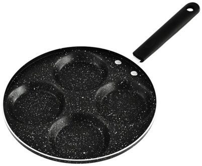Poreuze Frituren Pot Verdikte Omelet Pan Non-stick Ei Pannenkoek Steak Pan Koken Ei Ham Pannen Ontbijt Maker Non stok Pan 4 holes