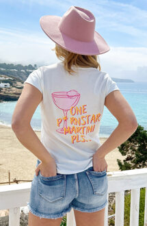 Pornstar Martini T-Shirt Wit