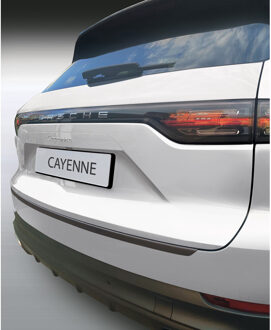 Porsche Bumper beschermer passend voor Porsche Cayenne 10/2017- excl. Coupé Zwart GRRBP408