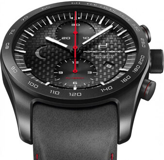 Porsche Design 6013.6.04.001.08.2 Herenhorloge Zwart