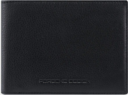 Porsche Design Business billfold 10 wide black Zwart