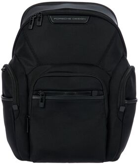 Porsche Design Evo laptoprugzak 13 inch M expandable black Zwart