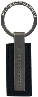 Porsche Design Key Holder Keyring Metal Bar black Etui Zwart - H 8.5 x B 2 x D 0.5 cm