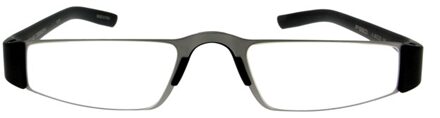 Porsche Design Leesbril Porsche Design P'8801a titanium/zwart +1.00