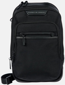 Porsche Design Nylon Evo Sling bag crossbody tas black Zwart - No Size